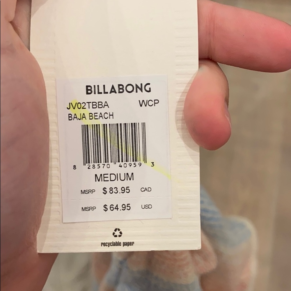 BILLABONG BAJA BEACH hoodie - Picture 2 of 2